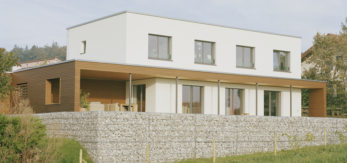 Maison écologique à ossature bois, Suisse