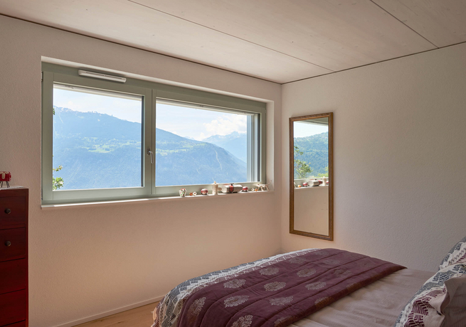 Petite maison en bois en Valais