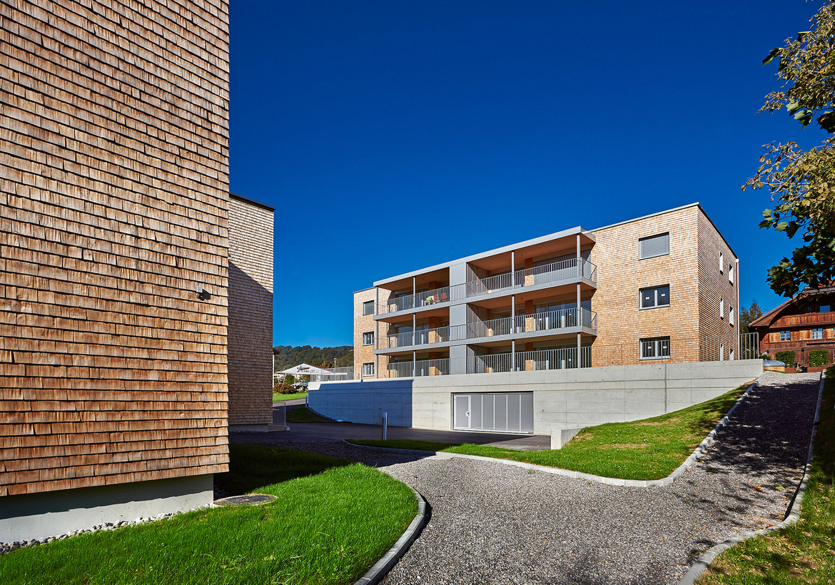 Construire en bois suisse: 2 immeubles écologiques Minergie-P-Eco labellisé COBS à Riaz